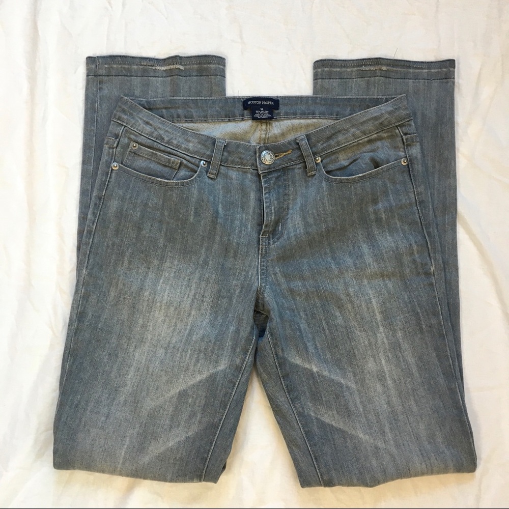 Boston Proper Striaght Leg Jeans, 10